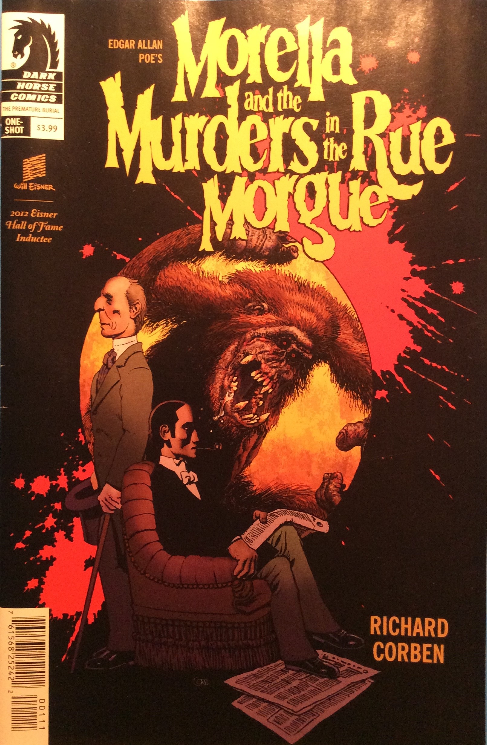 Morell and Murders In The Rue Morgue Cover