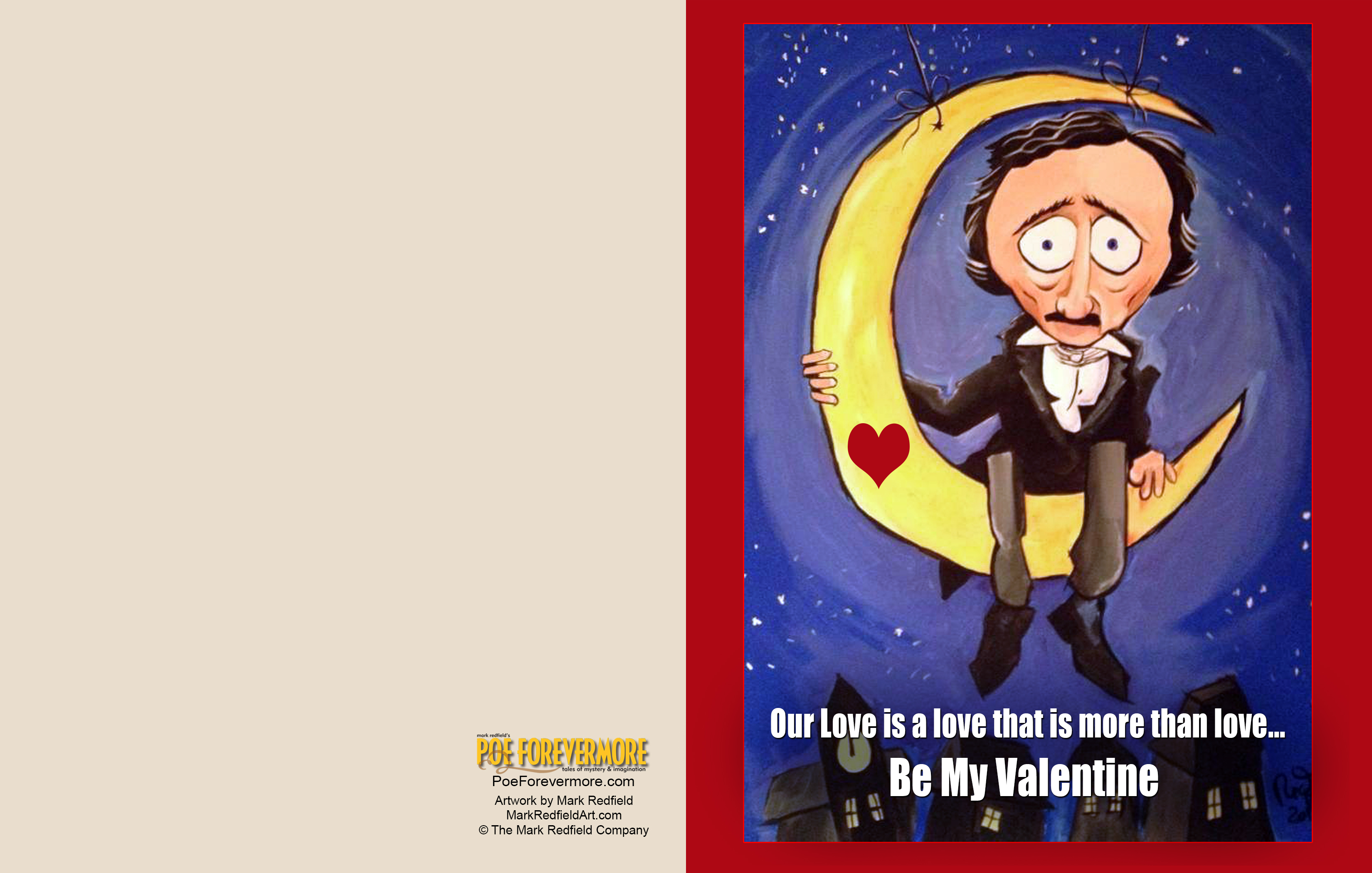 Poe Valentine Card 4